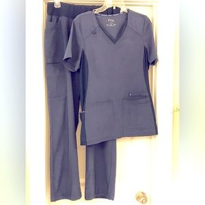 Navy Scrub Set